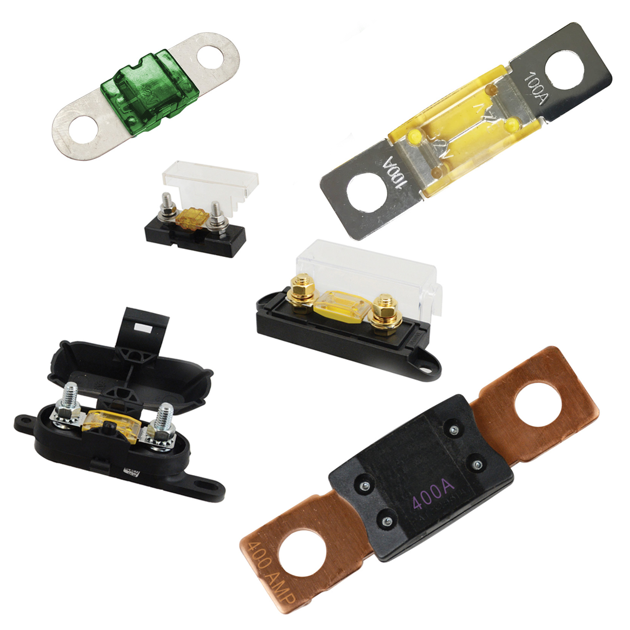 Bolt-On Fuses and Holders