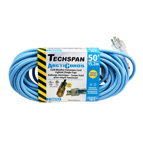 Extension Cords Cold Weather Lighted