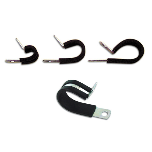 Stainless Steel Clamps (Rubber Insulated)