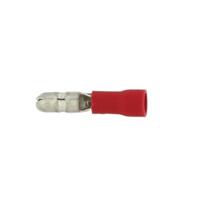 22-18GA (Red) PVC Insulated Male Bullet .156