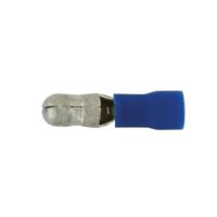 16-14GA (Blue) PVC Insulated Male Bullet .197