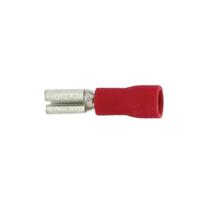22-18GA (Red) PVC Insulated Female Quick Disconnects/Slide Connectors, 0.110