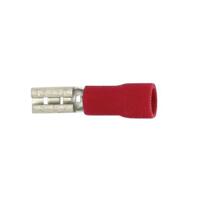 22-18GA (Red) PVC Insulated Female Quick Disconnects/Slide Connectors, 0.110