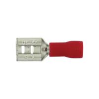 22-18GA (Yellow) PVC Insulated Female Quick Disconnects/Slide Connectors, 0.250