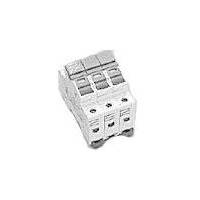 3 Pole Din Rail Fuseholder -Ind Light