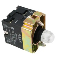 Pilot Light Body - Integral Circuit and Cluster Led Green - 240V AC/DC