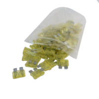 20A Standard Blade Fuses (Yellow) 100pk