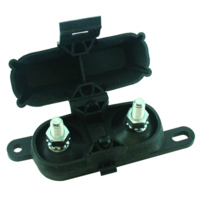 Fuse Holders w/Attached Cover; for High Amp Stud Mount/Bolt-On Fuses