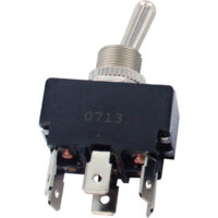 SWITCH TOG MD ON/ON 6-BLADE CHR HAN