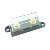Fuse Holders for High Amp Stud Mount/Bolt-On Fuses (Clear Covers Included)