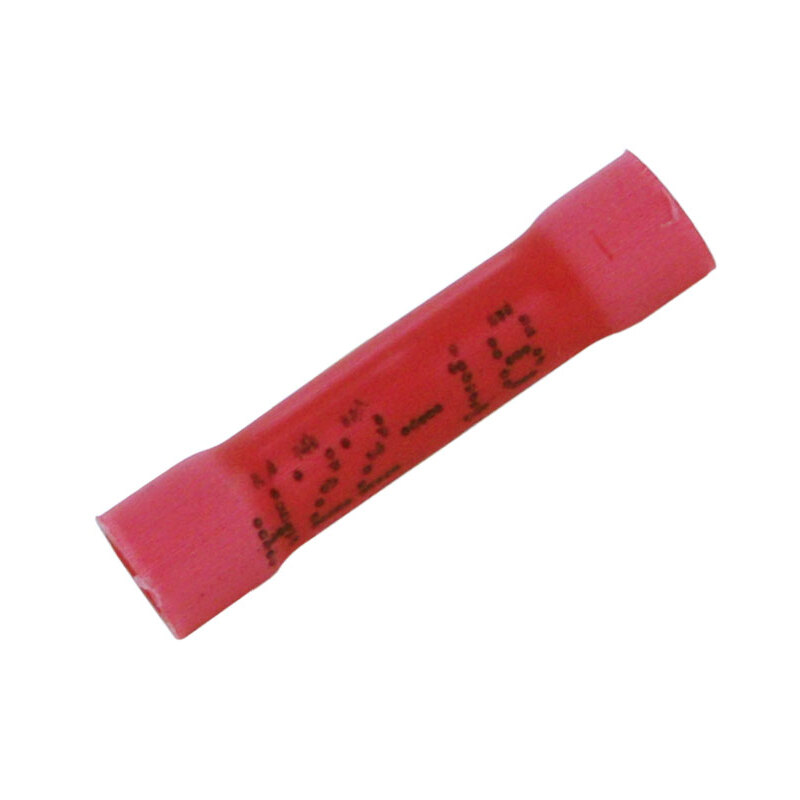 BUTT PVC RD 22-18GA 100PK