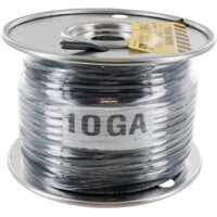WIRE TEW 10GA BLACK 30M 98FT