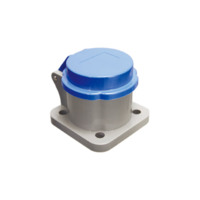 Dust Cover for 400A Receptacle - Blue