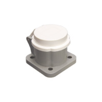 Dust Cover for 400A Receptacle - White