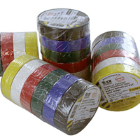 6-Colour Pack of Electrical Tape - General Purpose, 6 x 18.3m (60') Rolls