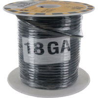 WIRE TEW 18GA BLACK 30M 98FT