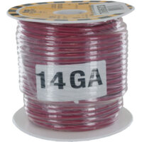 WIRE TEW 14GA RED 30M 98FT