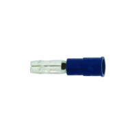 16-14GA (Blue) PVC Insulated Male Bullet (1-Way) .180
