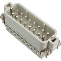 Male Insert - A Series Screw Terminal Connection - 32 Poles - 600V/16A