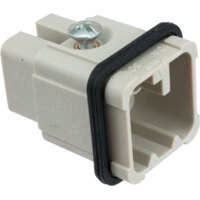 Male Insert - D Series Crimp Connection - 8 Poles - 50 V AC/ 120 V DC