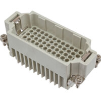 Male Insert - DD Series Crimp Connection - 72 Poles - 600V/10A
