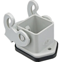 Panel Mounting Base - A Series - Locking Lever CT-Type - 1 Lever - White