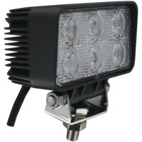 LED Tractor/Utility Lamp, 60° Flood Beam, 1440 Lumens, Rectangular - Aluminum Housing (10-30VDC)