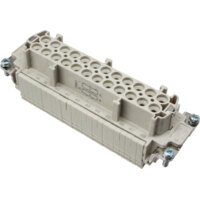 Female Insert - E Series Screw Terminal Connection - 48 Poles - 600V/16A