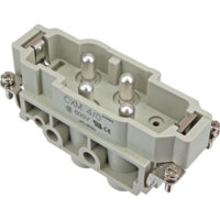 Male Insert - MP Series Screw Terminal Connection - 4/0 Poles - 600V/80A