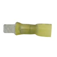 12-10GA (Yellow) 'Crimp/Solder/Shrink' 1/4