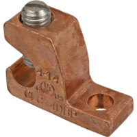 Copper Lay in Lug - 14 AWG - 4 AWG, With Stainless Steel Screw