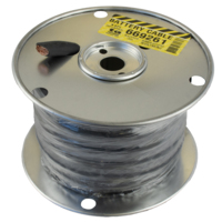 CABLE BATTERY RUBBER 1/0GA BLACK 25FT [PREVIOUS P# 769251]