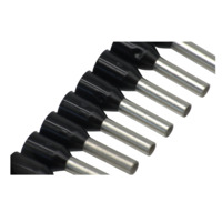 16 AWG Cut-Strip Ferrules - Black - 50pcs/Strip - 10 Strip/pk