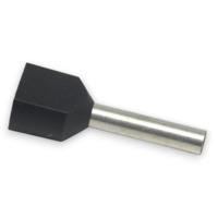 Black 2x16awg 12mm 500pk