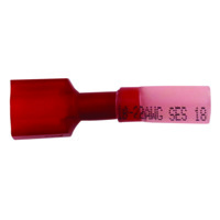 22-18GA (Red) 'Crimp & Shrink' 1/4