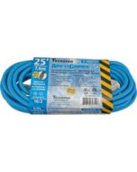 25FT ArctiCord Blue Extension Cord, Single-Tap, 16/3, 13A, 1625W