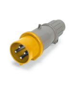 IP44 PLUG 20A  125VAC  2P 3W  SPLASHPROOF