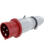 IP44 PLUG 20A  3phase 480VAC  3P 4W  SPLASHPROOF