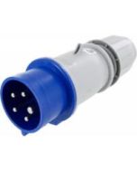 IP44 PLUG 20A  3phase delta 120/208VAC  4P 5W  SPLASHPROOF