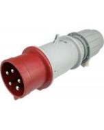 IP44 PLUG 30A  3phase delta 277/480VAC  4P 5W  SPLASHPROOF