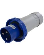 IP67 PLUG 60A 250VDC 2P 3W WATERTIGHT