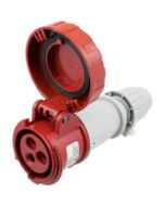 IP67 CONNECTOR 20A 480VAC 2P 3W WATERTIGHT