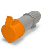 IP44 CONNECTOR 30A  125/250VAC  3P 4W  SPLASHPROOF