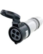 IP44 CONNECTOR 30A  3phase 600VAC  3P 4W  SPLASHPROOF