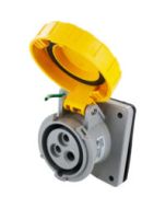 IP67 RECEPTACLE 20A  125VAC  2P 3W  WATERTIGHT
