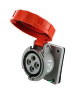 IP67 RECEPTACLE 20A  125/250VAC  3P 4W  WATERTIGHT