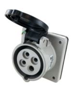 IP44 RECEPTACLE 20A  3phase 600VAC  3P 4W  SPLASHPROOF