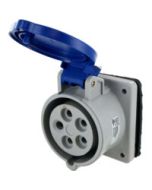 IP44 RECEPTACLE 20A  3phase delta 120/208VAC  4P 5W  SPLASHPROOF