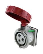 IP67 RECEPTACLE 30A  480VAC  2P 3W  WATERTIGHT