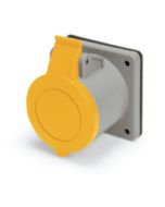 IP44 RECEPTACLE 30A  125VAC  2P 3W  SPLASHPROOF